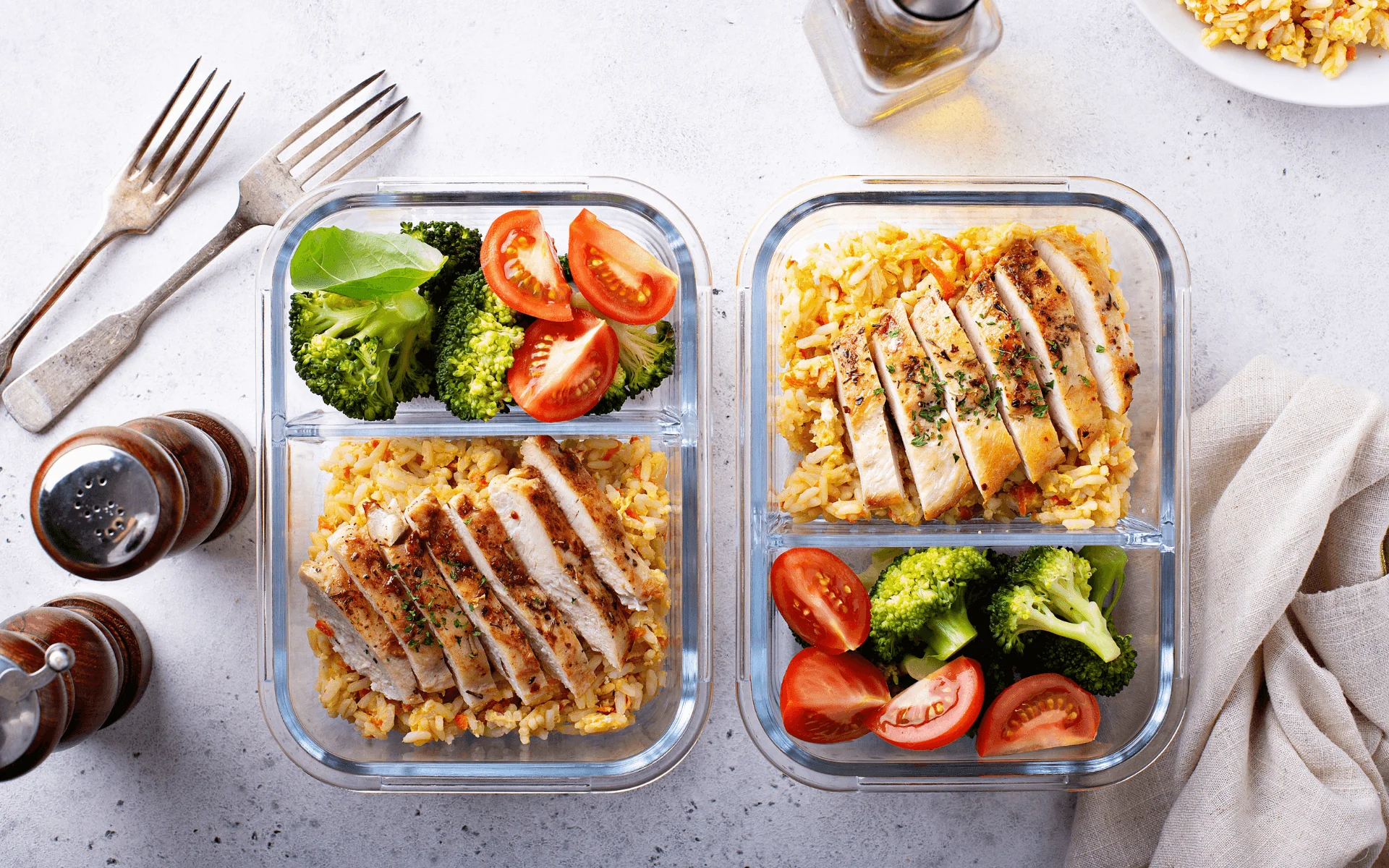 Nutrition coaching and meal plan options